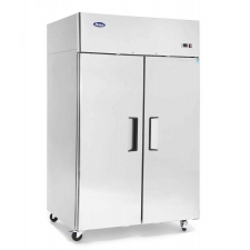 Armoire froide positive compacte 2 portes pleines - 900 L