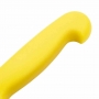 Couteau à trancher denté jaune 255 mm