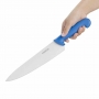 Couteau de cuisinier bleu 255 mm