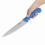 Couteau de cuisinier bleu 215 mm