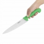 Couteau de cuisinier vert 215 mm