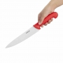 Couteau de cuisinier rouge 215 mm