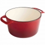 Cocotte ronde rouge 