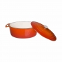 Grande cocotte ovale orange 6L