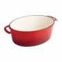 Cocotte ovale rouge 5L