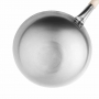 Wok conique en acier doux 35,6 cm