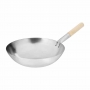 Wok conique en acier doux 35,6 cm