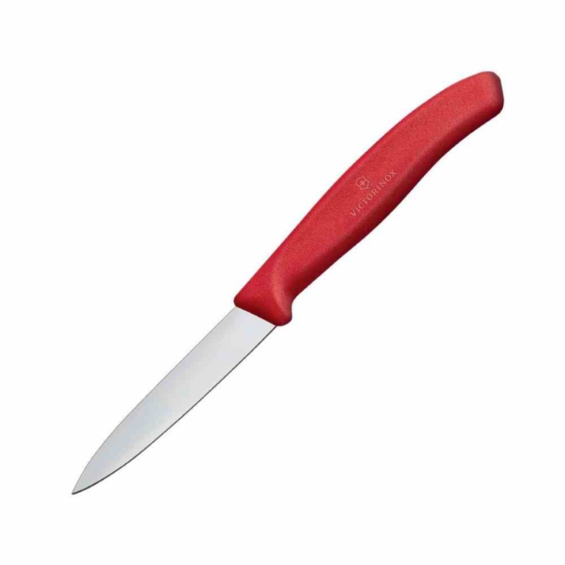 Couteau d'office lame dentée 80 mm - Boulevard des pros