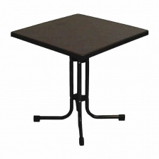 Table de patio pliante Limburg Pizarra 70 x 70 cm