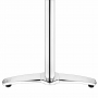 Pied de table double aluminium 