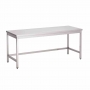 Table inox sans étagère basse 2000 x 700 x 850mm