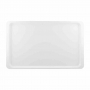 Plateau de service en polyester GN1/1 530 x 325 mm blanc