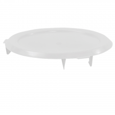 Couvercle plat pour conteneur alimentaire HACCP 75 L et baquet 50 L - blanc