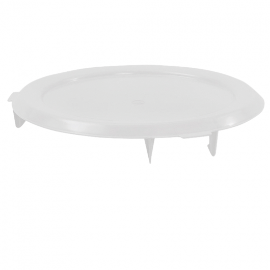 Couvercle plat pour conteneur alimentaire HACCP 75 L et baquet 50 L - blanc