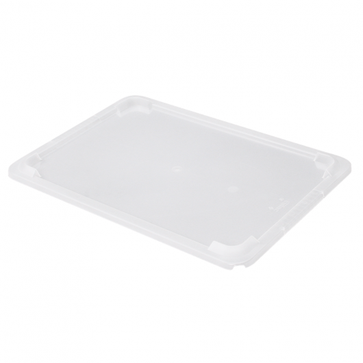 Couvercle pour bac plat 8 L - transparent