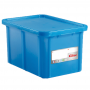 Bac HACCP 55 L rectangulaire + couvercle - bleu