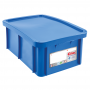 Bac 35 L Gilactiv®  + couvercle - bleu 