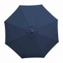 Parasol rond 3m bleu marine