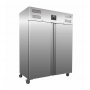 Armoire froide positive GN 2/1  inox 1400 L - 2 portes pleines