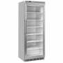 Armoire congélateur porte vitrée statique 400 L acier inox