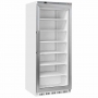 Armoire congélateur porte vitrée statique 600 L blanc