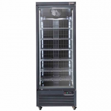 Vitrine freezer verticale 560 L noire