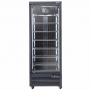 Vitrine freezer verticale 560 L noire