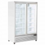 Vitrine freezer verticale 1084 L blanche