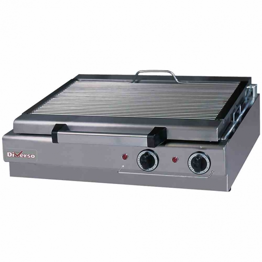 Grill-vapeur électrique de table L. 700 mm