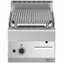 Grill pierre de lave 1/2 module grille en fonte double face