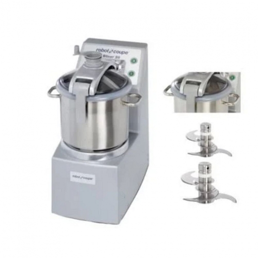 Cutter-mixer BLIXER20 2 vitesses 20 L + cuve supplémentaire