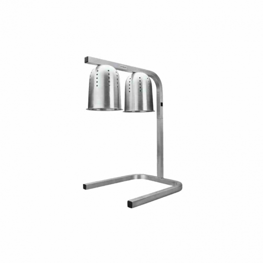 Chauffe frites aluminium 2 lampes