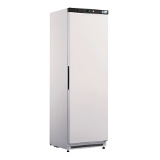 Armoire froide positive ventilée 400 L, 1 porte blanche